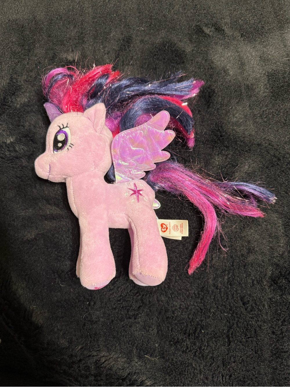 My Little Pony Twilight Sparkle Alicorn Plush Purple Pegasus Unicorn Stuffed Toy